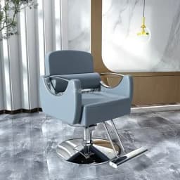 Cheap Personalized Barber Chair Folding White Design Hairstylist Barber Chair Nordic Adjustable Silla Barberia Salon Furniture