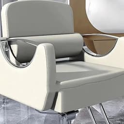 Cheap Personalized Barber Chair Folding White Design Hairstylist Barber Chair Nordic Adjustable Silla Barberia Salon Furniture