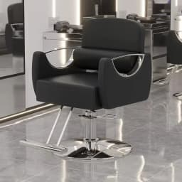 Cheap Personalized Barber Chair Folding White Design Hairstylist Barber Chair Nordic Adjustable Silla Barberia Salon Furniture