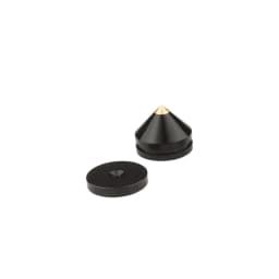 1Pcs Speaker Stand Feet Foot Pad Aluminium Alloy Metal Spikes Cone Floor Foot Nail for Loudspeakers Shoes Spike Shock Absorber