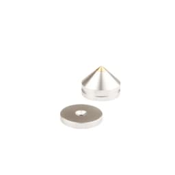 1Pcs Speaker Stand Feet Foot Pad Aluminium Alloy Metal Spikes Cone Floor Foot Nail for Loudspeakers Shoes Spike Shock Absorber