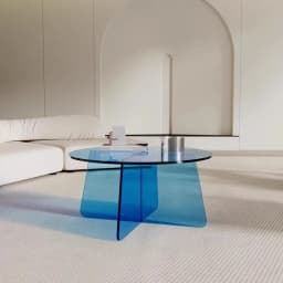 Acrylic Tea Table Coffee Table Modern Simple Light Luxury Living Room Bedroom Sofa Creative Small Side Table Leisure