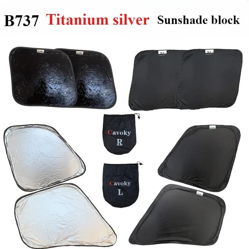 Boeing 737 B737 provides shading, sun blocking, UV protection, sun protection, and thermal insulation