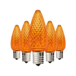 Outdoor 0.8W 110V C9 Faceted Bulbs C9 E17 LED Bulbs C9 Christmas Light Bulbs