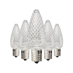 Outdoor 0.8W 110V C9 Faceted Bulbs C9 E17 LED Bulbs C9 Christmas Light Bulbs