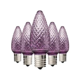 Outdoor 0.8W 110V C9 Faceted Bulbs C9 E17 LED Bulbs C9 Christmas Light Bulbs
