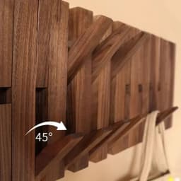 Solid Wood Wall Clothes Hanger Luxury Modern Creative Nordic Wall Clothes Hanger Storage Coat Racks Living Room Furniture