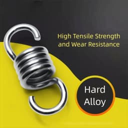 2Pcs Heavy Duty Spring Yoga Garden Hardware Porch Swing Hanging Gym Lawn Replacement Outdoor Hammock Swing Porch Swing Spring