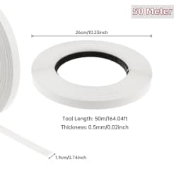 50M/100M Melamine Edge Banding 2CM Width Hot Melt Adhesive Furniture Tape Edge Banding Strip Pre-glued Veneer Edging Plywood