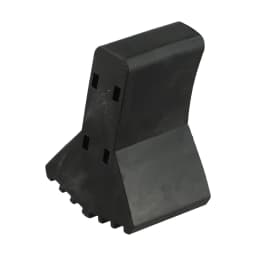 4/6Pcs Non-slip Ladder Foot Pad Foot Covers Rubber Furniture Mat Leg Chair Replacement Protectors Cover Ladder Foot Pad Black