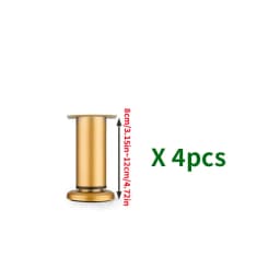 4pcs Furniture Legs Are Extendable, Adjustable Cabinet Legs, Sofa Legs, Ascending and Descending Table Legs