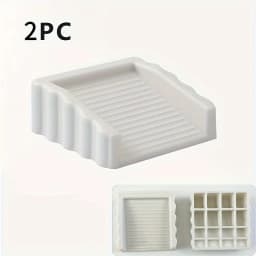 2Pcs Safety Silicone Door Stop Block Wedge Stop Door Stopper Home Office Door Rear Retainer Impact Stopper Rubber Stops No Drill