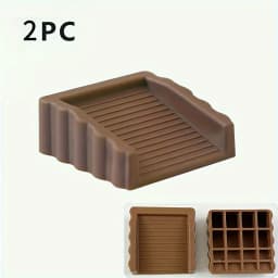2Pcs Safety Silicone Door Stop Block Wedge Stop Door Stopper Home Office Door Rear Retainer Impact Stopper Rubber Stops No Drill