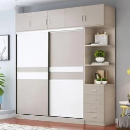 Space Saving Wardrobe Storage Drawer Wooden Room Organizer Wardrobe Portable Storage Closet De Madera De Ropa Furniture
