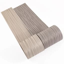0.5mm Natural Grey Stained Teak King Wood Veneer Sheet for Instrument DIY Furniture Interior Accent Wall Panels L:2.5Meters