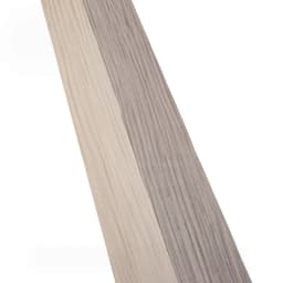 0.5mm Natural Grey Stained Teak King Wood Veneer Sheet for Instrument DIY Furniture Interior Accent Wall Panels L:2.5Meters
