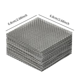 24 Pieces Weep Hole Covers Hair Catcher Drain Lid Brick Drain Hole Covers Brick