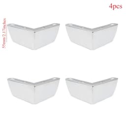 4pcs Pack Furniture Legs Minimalist Furniture Feet Metal Sofa Legs Replacement Sofa Coffee Table Cupboard Cabinet TV Stand Feet