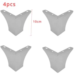 4pcs Pack Furniture Legs Minimalist Furniture Feet Metal Sofa Legs Replacement Sofa Coffee Table Cupboard Cabinet TV Stand Feet