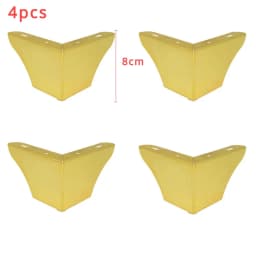 4pcs Pack Furniture Legs Minimalist Furniture Feet Metal Sofa Legs Replacement Sofa Coffee Table Cupboard Cabinet TV Stand Feet