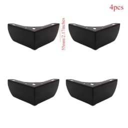 4pcs Pack Furniture Legs Minimalist Furniture Feet Metal Sofa Legs Replacement Sofa Coffee Table Cupboard Cabinet TV Stand Feet