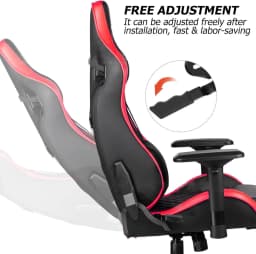 Computer Chair Adjuster Multi Angle Gaming Seat Replacement Part Chair Backrest Angle Adjuster for Gaming Armchair Recliner Acce