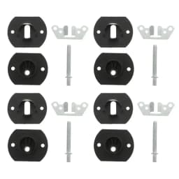 4 set Sofa Connectors Sectional Furniture Connector Pin Couch Connectors Buckle Parts Frame Accessories Furniture Parts Hardware