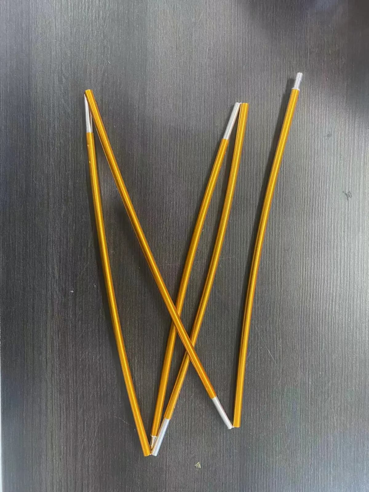 1PCS 170CM high-strength folding telescopic aluminum pole, tent hammock accessory aluminum pole