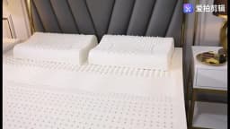 Thailand 100% Natural latex Mattress real latex liquid mattress home single double mats with cover top luxury latex mattress