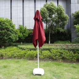 Square Patio Umbrella Polyester Parasol Canopy 2x2m Sunshade Garden Umbrella Home Accessories Anti-UV Outdoor Umbrella Cover