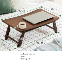 Laptop Desk, Portable Laptop Bed Tray Table Notebook Stand Reading Holder with Foldable Legs for Eating Breakfast, Reading Book