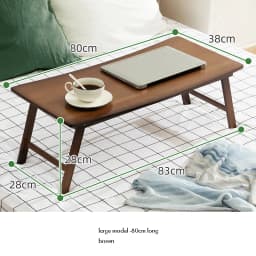 Laptop Desk, Portable Laptop Bed Tray Table Notebook Stand Reading Holder with Foldable Legs for Eating Breakfast, Reading Book