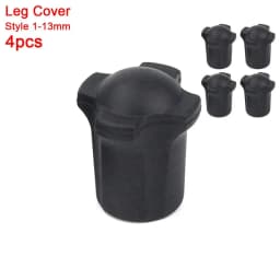1Set Camping Chair Accessories Moon Chair Leg Covers Anti-slip Plug Connector Foot Covers Wear-resistant Removable