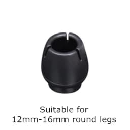 24pcs Rubber Chair foot cover felt protection pad silicone floor protector chair legs caps Bottom Non-Slip furniture feet socks