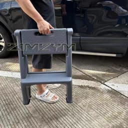 Folding Car Wash Step Ladder Multi-function Step Stool Herringbone Ladder Stool Foot Ladder Ladders for Home