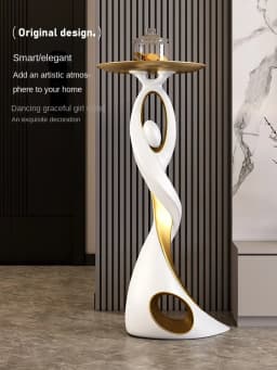 Creative Designer Furniture Home Decor Art Abstract Sofa Side Table Light Luxury Living Room Porch Decor Corner Table Storage