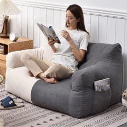 Lazy Bean Bag Sofas Giant Comfortable Beanbag Sofa Double Cute Fluffy Living Room Couches Large Modern Bedroom Tatami Couch