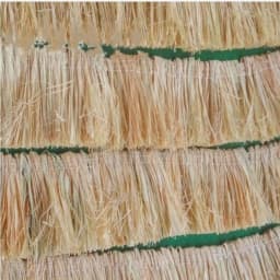 Natural Raffia Straw Tassel Grass Trim Garland Ornament for Wedding Party Living Room Bedroom - Background Decorations