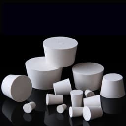 1~5pcs Rubber Stopper Bottle Tapered Hole Bung Plug Lab Test Tube Sealing Plugs -Various Sizes
