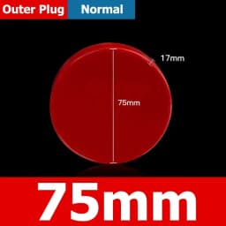 1-10pcs 20/25/32/40/50/60/75/89/110/140/160/165/200/250/315/400mm PVC Pipe Plug Cap Tube Cover White Drainage Pipe protect cover