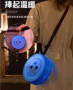 New Outdoor Portable LED Brighten Telescopic Stools & Ottomans Hosehold Camping Fishing Foldable Adjustable Shine Stool Chiar
