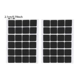 12/30/48pcs Furniture Pads, Adhesive Rubber DIY Furniture Feet Pad, Table Legs Stools, Chairs Mats, Table And Chair Foot Protec