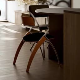 MOMO Antique Danish Designer Dining Chair Retro Simple Household Solid Wood Backrest Armchair Net Red Coffee Shop Leisure Chair