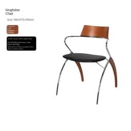 MOMO Antique Danish Designer Dining Chair Retro Simple Household Solid Wood Backrest Armchair Net Red Coffee Shop Leisure Chair