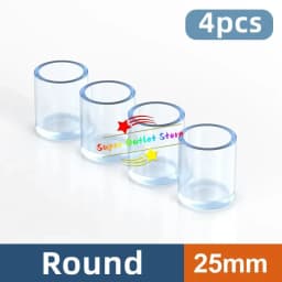 Rubber Furniture Chair Table Mat Silicone Anti Scratch Dining Table Chair Furniture Cap Ferrule Feet Leg Cap Protector Home