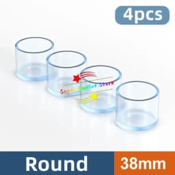 Rubber Furniture Chair Table Mat Silicone Anti Scratch Dining Table Chair Furniture Cap Ferrule Feet Leg Cap Protector Home