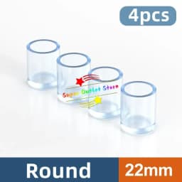 Rubber Furniture Chair Table Mat Silicone Anti Scratch Dining Table Chair Furniture Cap Ferrule Feet Leg Cap Protector Home