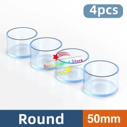 Rubber Furniture Chair Table Mat Silicone Anti Scratch Dining Table Chair Furniture Cap Ferrule Feet Leg Cap Protector Home