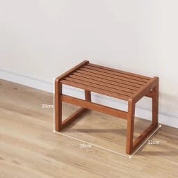 New Chinese Style Shoe Changing Stool Bamboo Wood Made Footrest Children Sitting Block Living Room Stools Furniture