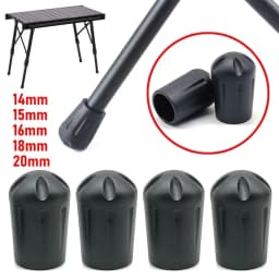1Pcs/4Pcs Plug Connector Moon Chair Leg Covers Anti-slip Wear-resistant Leg Protectors Camping Chair Accessories